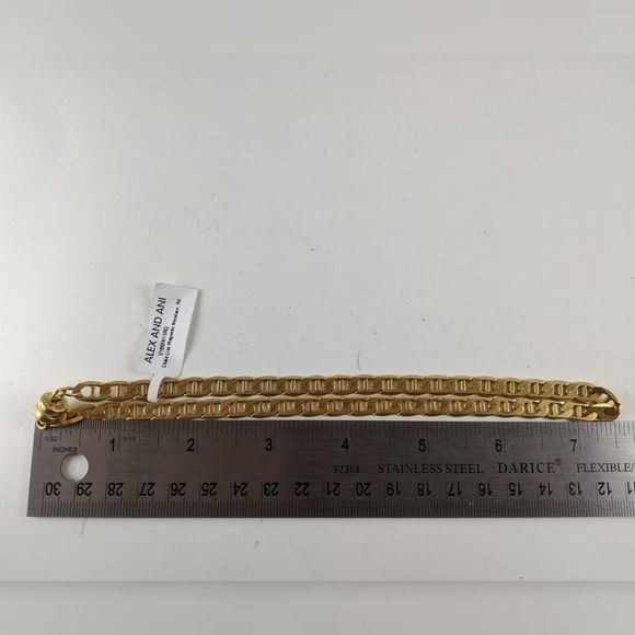 Alex and Ani Rafaelian Gold Chain Link Necklace - Picture 6 of 7
